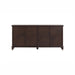 Mila 76" Dark Brown Sideboard - Home And Beyond