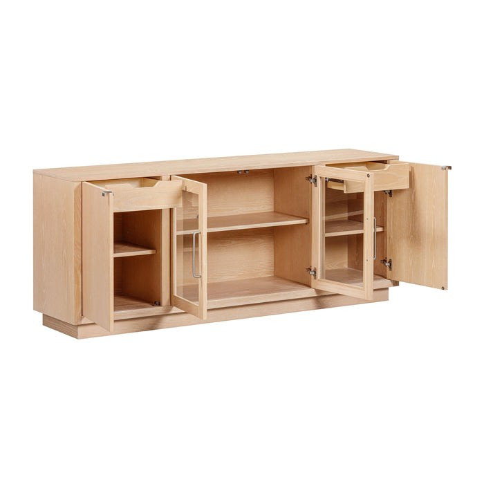 Marlow 77" Wood Console - Home And Beyond
