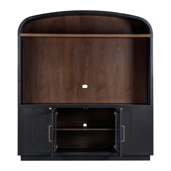Marlow 77" Wood Entertainment Center - Home And Beyond