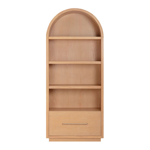 Marlow Wood Bookcase With File Drawer - Home And Beyond