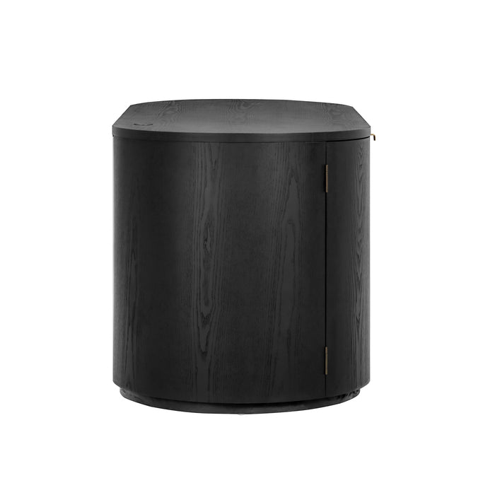 Marlow 64" Wood Executive Desk With Storage - Home And Beyond