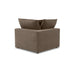 Cali Chocolate Brown Performance Velvet Corner Chair - Home And Beyond