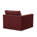 Willow Performance Velvet Modular LAF Corner Chair - Home And Beyond