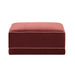 Willow Performance Velvet Modular Ottoman - Home And Beyond