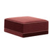 Willow Performance Velvet Modular Ottoman - Home And Beyond