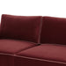 Willow 74" Performance Velvet Modular Loveseat - Home And Beyond