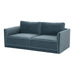 Willow 74" Performance Velvet Modular Loveseat - Home And Beyond