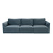 Willow 105" Performance Velvet Modular Sofa - Home And Beyond
