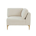 Serena Performance Velvet Modular Armless Chair - Home And Beyond