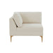 Serena Performance Velvet Modular Armless Chair - Home And Beyond