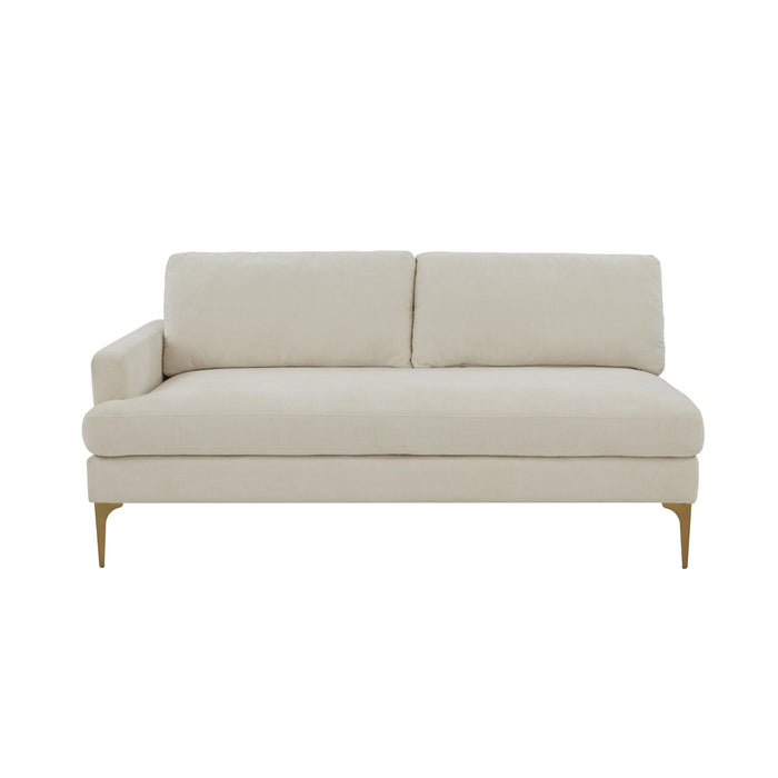 Serena 68" Performance Velvet Modular Loveseat - Home And Beyond