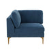 Serena Performance Velvet Modular Armless Chair - Home And Beyond
