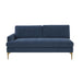 Serena 68" Performance Velvet Modular Loveseat - Home And Beyond