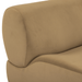 Zenith Latte Brown Performance Velvet Corner Wedge - Home And Beyond