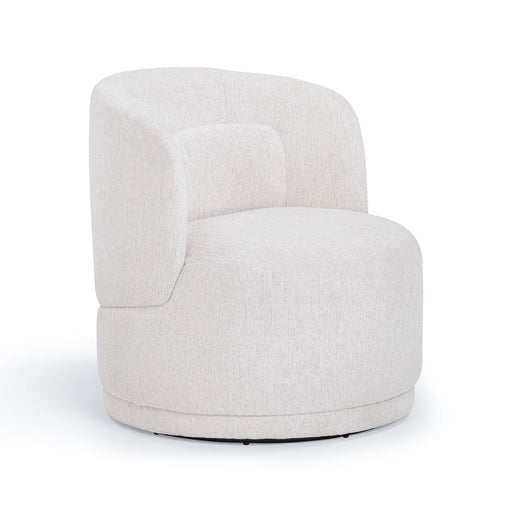 Massa Textured Performance Fabric Swivel Accent Chair - Home And Beyond