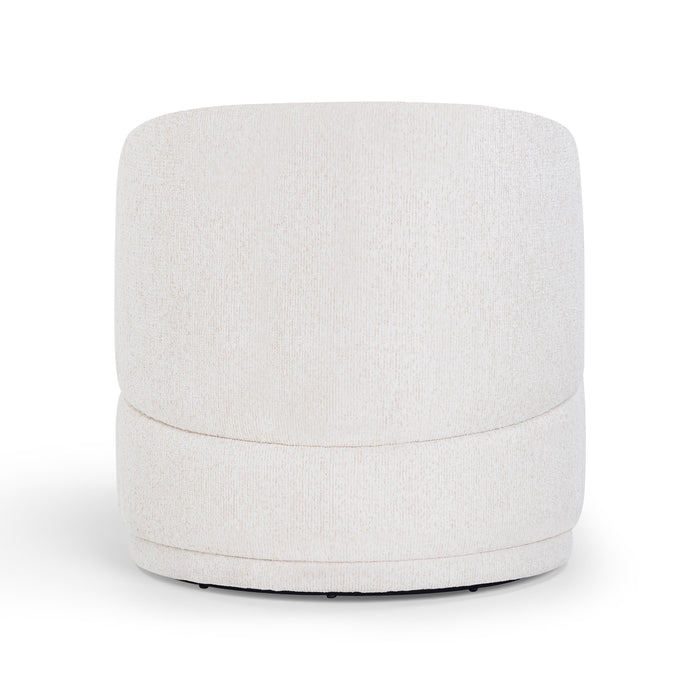 Massa Textured Performance Fabric Swivel Accent Chair - Home And Beyond