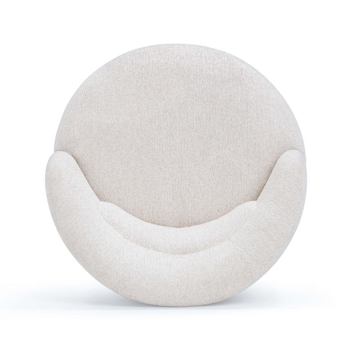 Massa Textured Performance Fabric Swivel Accent Chair - Home And Beyond