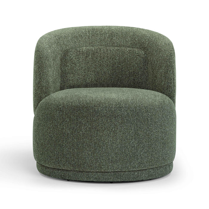 Massa Textured Performance Fabric Swivel Accent Chair - Home And Beyond