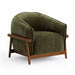 Piedmont Upcycled Contract-Grade Chenille Accent Chair - Home And Beyond