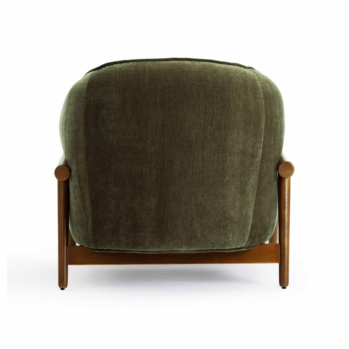 Piedmont Upcycled Contract-Grade Chenille Accent Chair - Home And Beyond