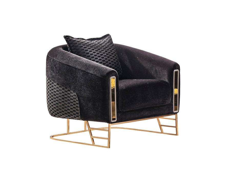 Romans Chair Black