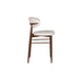 Royce Counter Chair W/Walnut Metal Frame-Beige (2 Per Carton)