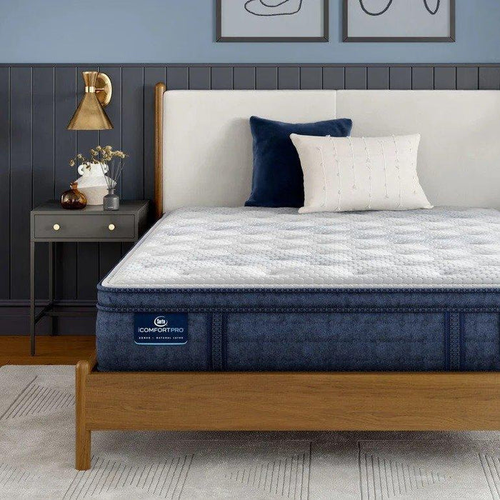 Serta iComfortPro Mattress Dartmouth Plush Pillow Top Mattress - California King image