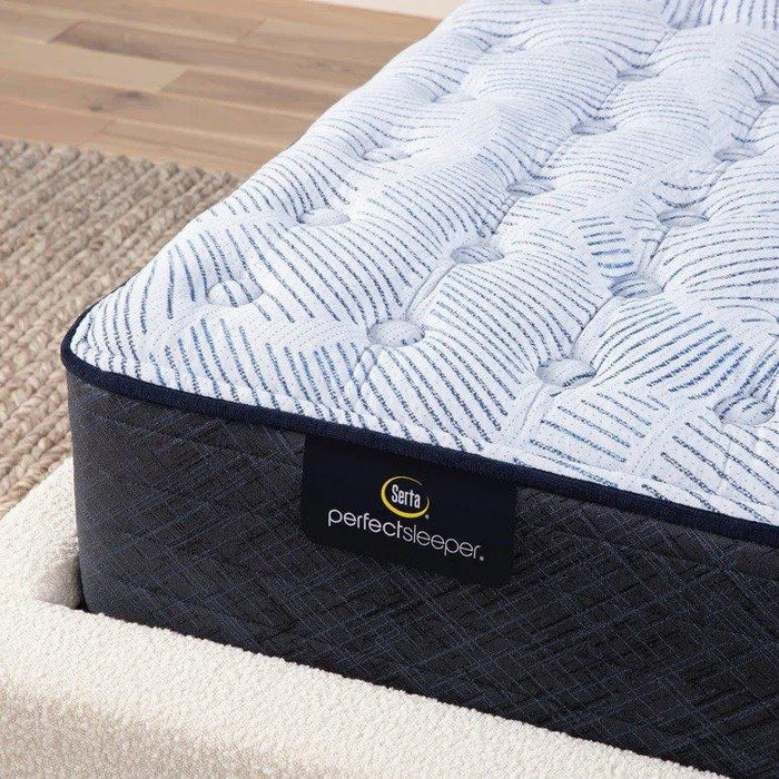 Serta Perfect Sleeper Innerspring Mattress Blue Lagoon Nights Medium Tight Top - King image