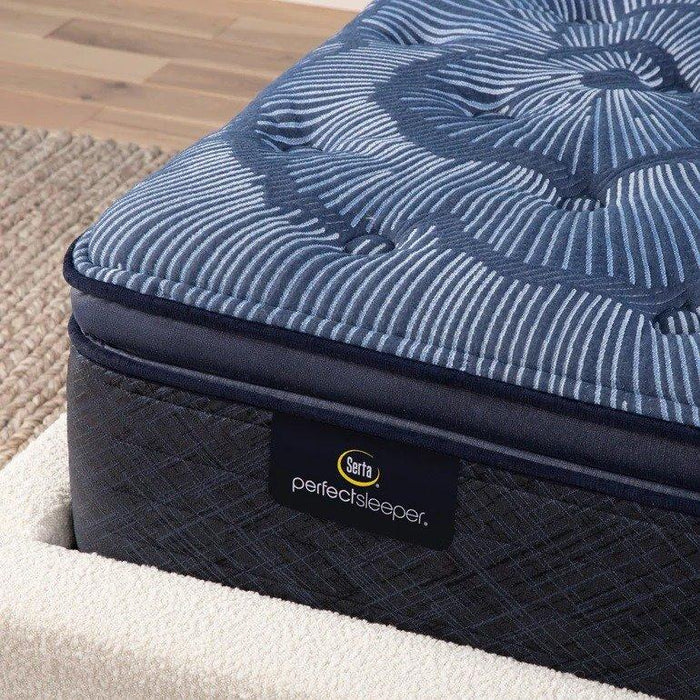 Serta Perfect Sleeper Innerspring Mattress Cobalt Calm Plush Pillow Top - King image