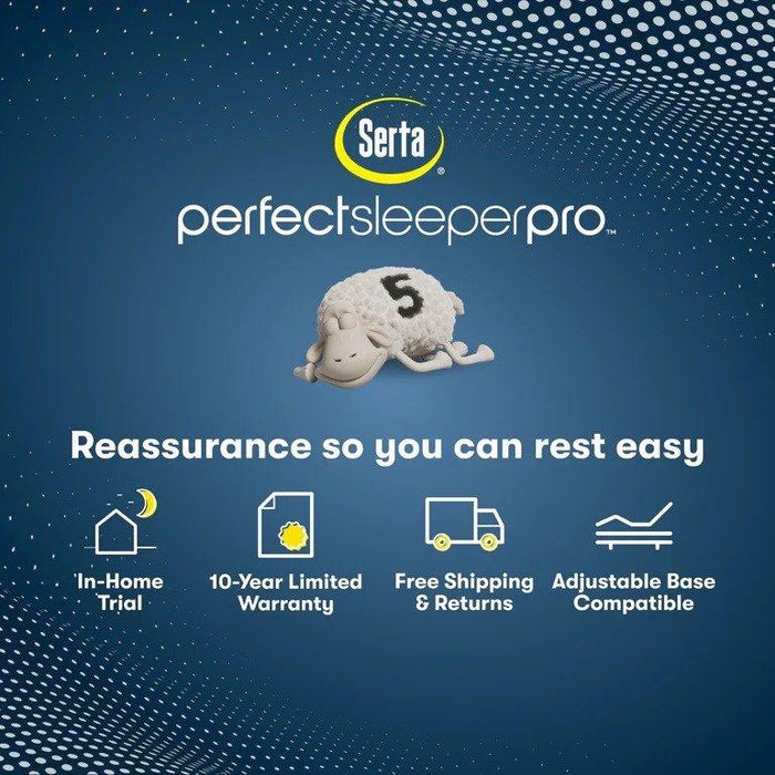 Serta Perfect Sleeper Pro Mattress Kensington Medium Tight Top