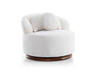 Snowy Chair Cream - Home And Beyond