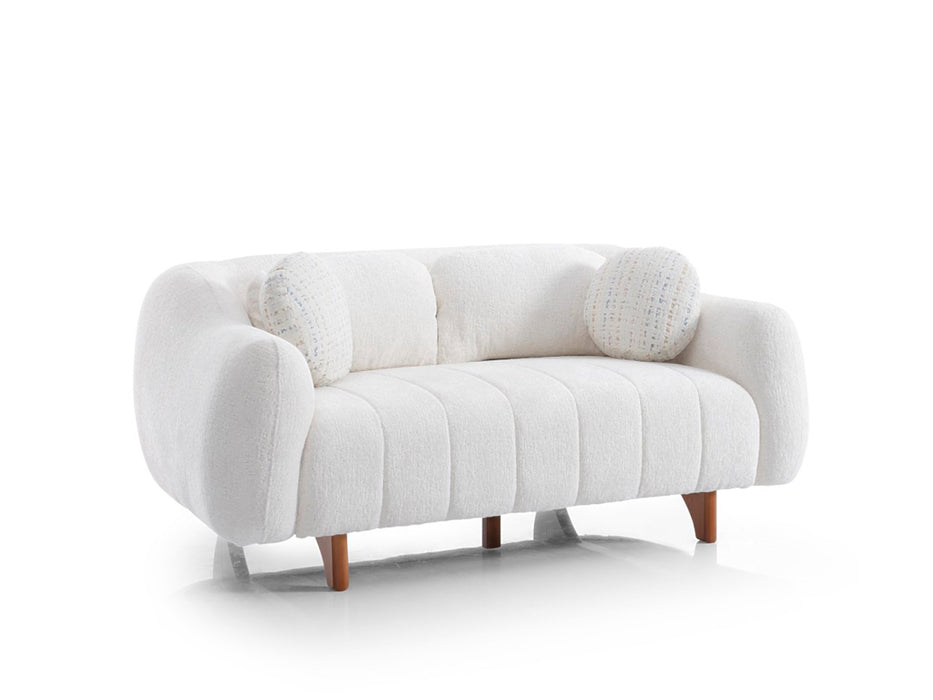Snowy Loveseat