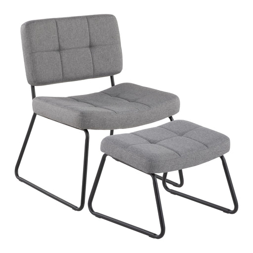 Stout Lounge Chair + Ottoman image