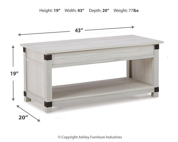 Bayflynn Lift-Top Coffee Table - Home And Beyond