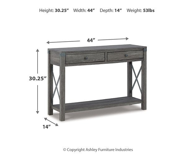 Freedan Sofa/Console Table - Home And Beyond