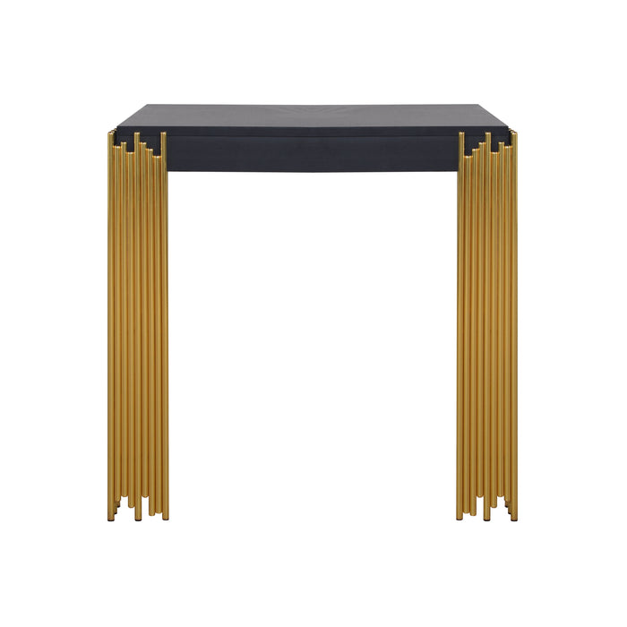 Empire End Table-Black