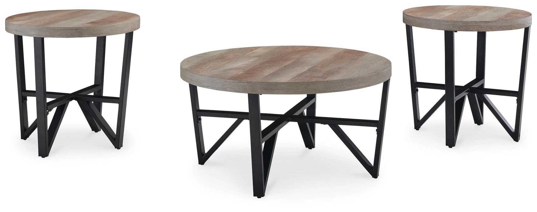 Deanlee Table (Set of 3) - Home And Beyond