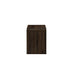 Mara One Drawer End Table / Bedside Table-Walnut