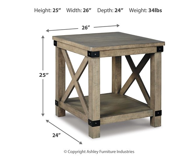 Aldwin End Table - Home And Beyond