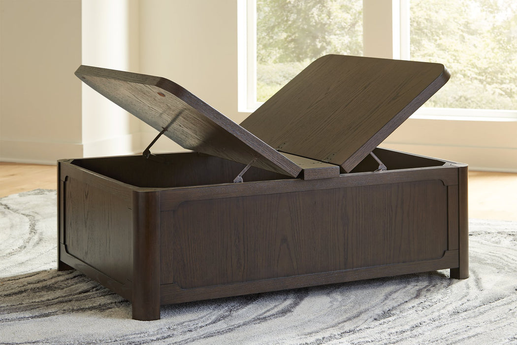 Breckington Coffee Table With Storage - Home And Beyond