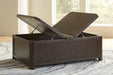 Breckington Coffee Table With Storage - Home And Beyond