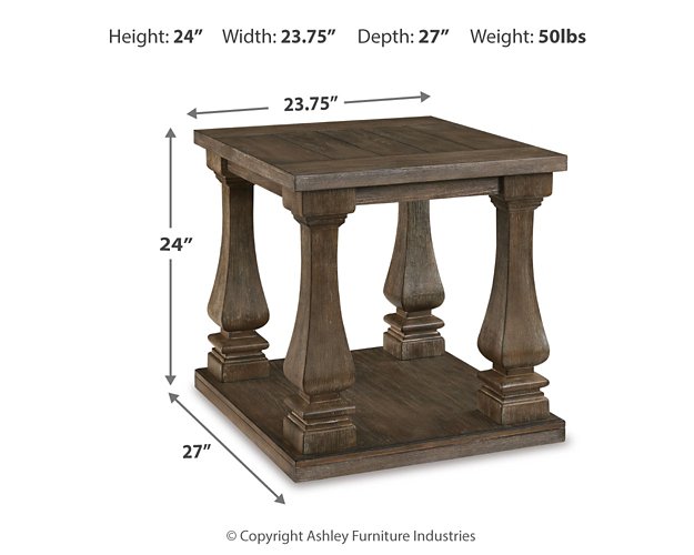 Johnelle End Table - Home And Beyond