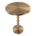 Bora 26.75" Metal Accent Table image