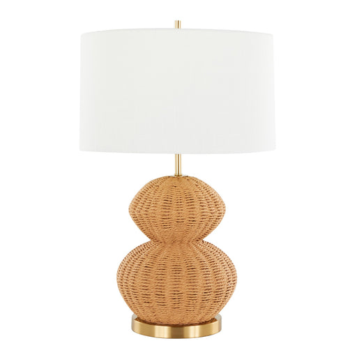Belle 27" Rattan Table Lamp - Set of 2 image