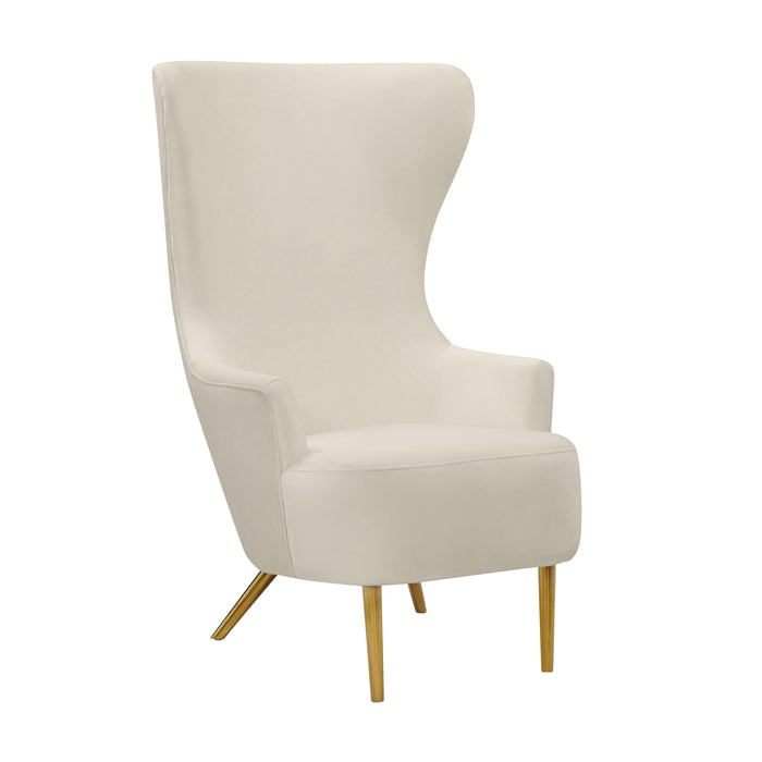 Julia Cream Wingback Chair - UK - Home And Beyond