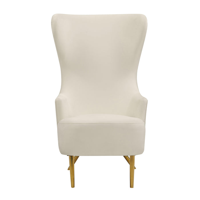 Julia Cream Wingback Chair - UK - Home And Beyond