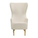 Julia Cream Wingback Chair - UK - Home And Beyond