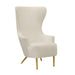 Julia Cream Wingback Chair image