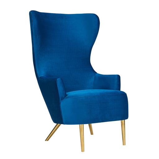 Julia Navy Wingback Chair image