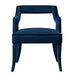 Tiffany Navy Velvet Chair - UK - Home And Beyond